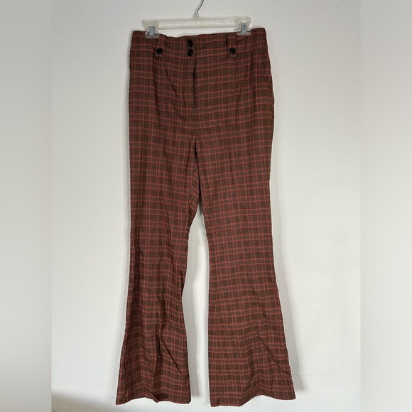 Derek Lam Holland Utility Flare High Waisted Pants (Size 10) - Picture 3 of 10